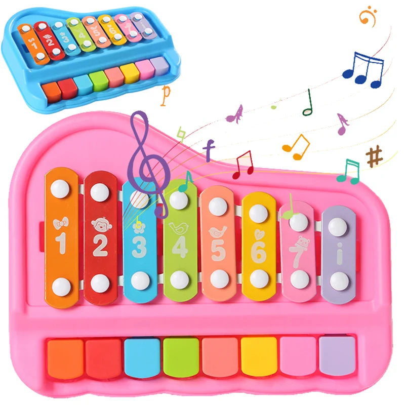 Tiny Tunes Set™ – Moro med lyd og musikk - Xylofon og piano for barn
