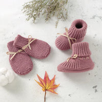 Thumbnail for Booties & Mittens – Mykt og varmt – sett med hansker og sko