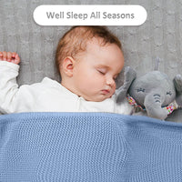 Thumbnail for Personalized Baby Blanket – Myk og unik – Personlig brodert bomullsteppe