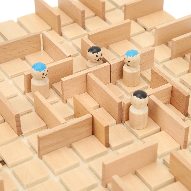 Wooden Chess Puzzle Game – Strategi & tenkning – Brettspill