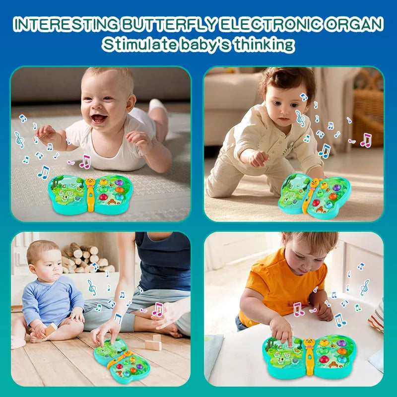 Musical Butterfly™ - Magisk sommerfugl med lyder - Interaktive leker