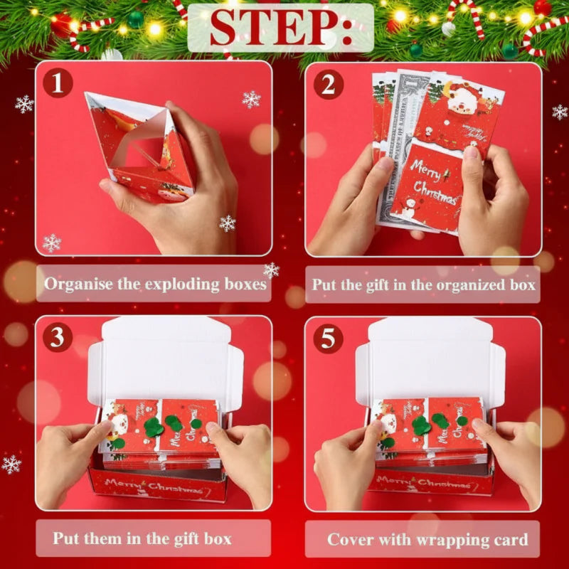 MerryPop – Magisk og overraskende – Julegaveboks med penger