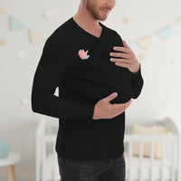 Thumbnail for Kangaroo Pocket Shirt – Komfortabel og praktisk – T-skjorte-babysele for menn