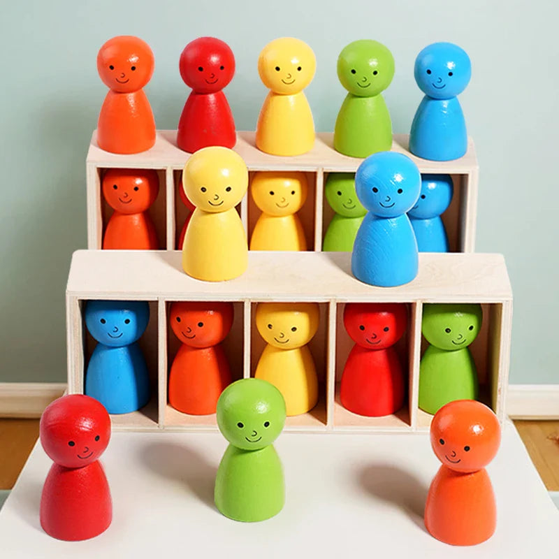 WoodenMatch – Smart og lekent – Montessori fargespill