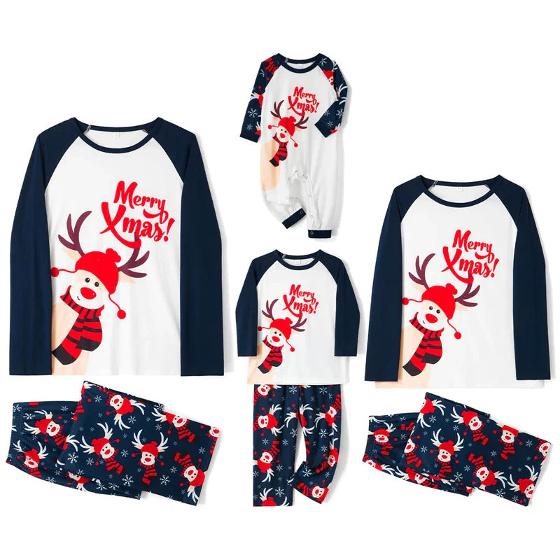 Mini Fashion™ - Moro for familien - Julepyjamassett