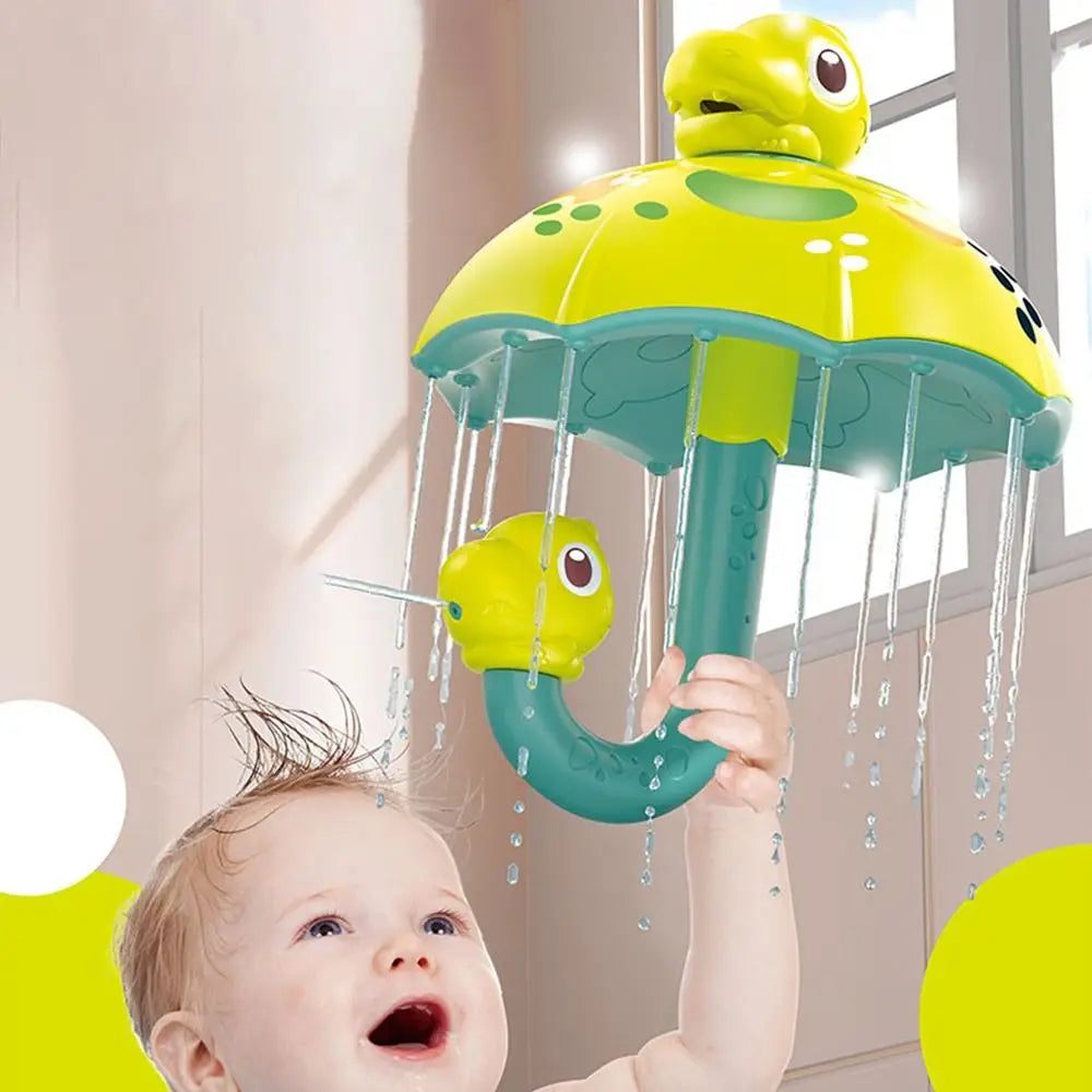 Dino Shower Spin™ – Sprutende moro – Paraply badeleke