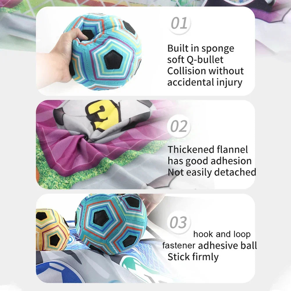 Sticky Soccer – Plater og trapper – Lekematte Fotball