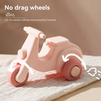 Thumbnail for Montessori Silicone Toy Car – Sikker og tyggevennlig – Tygge- og leketøy i silikon i form av et kjøretøy