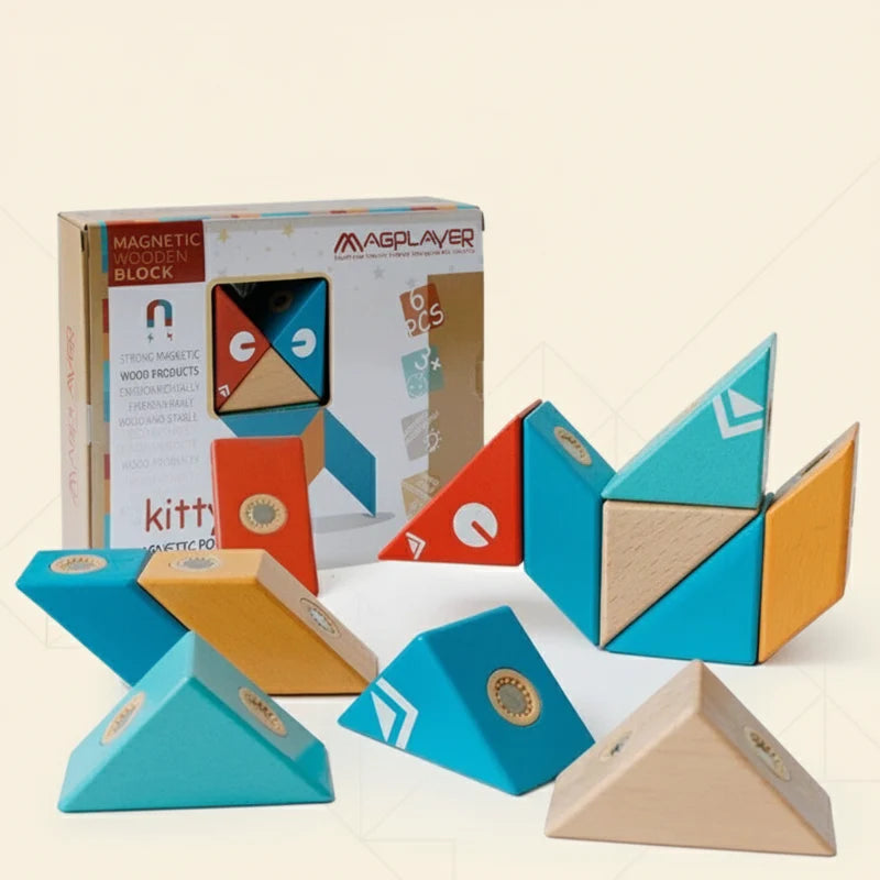 MagPlayer – Kreativt og motorisk – DIY magnetiske treklosser