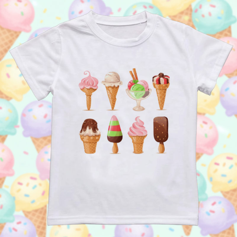 Boys & Girls Summer Tee – Komfortabel og leken – T-skjorte for barn med morsomt trykk