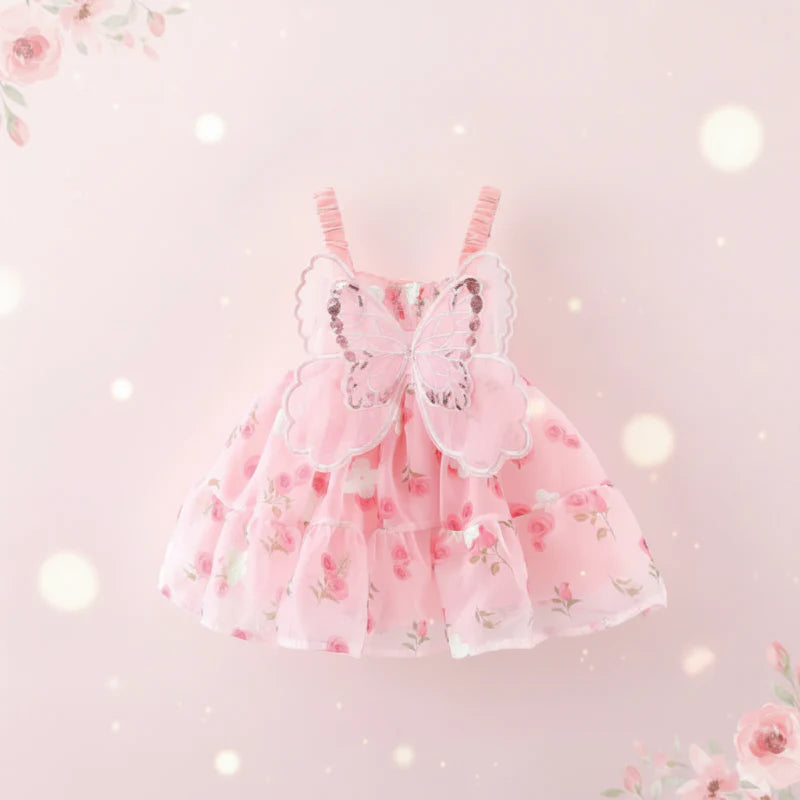 Girls Butterfly Dress – Søt og luftig – barnekjole