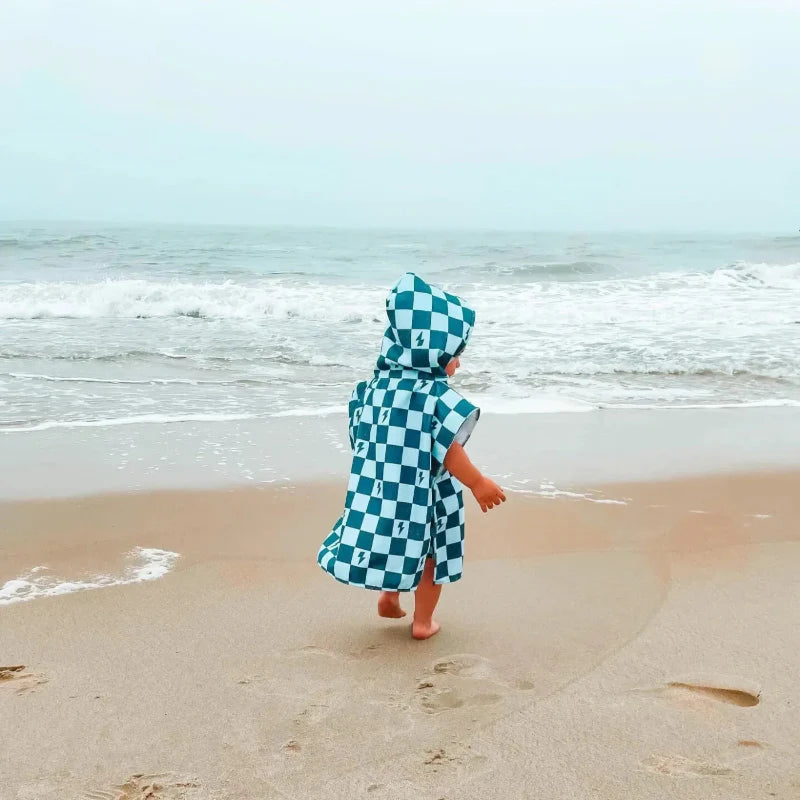 Personalized Hooded Towel – Myk og unik – Personlig badekåpe til barn