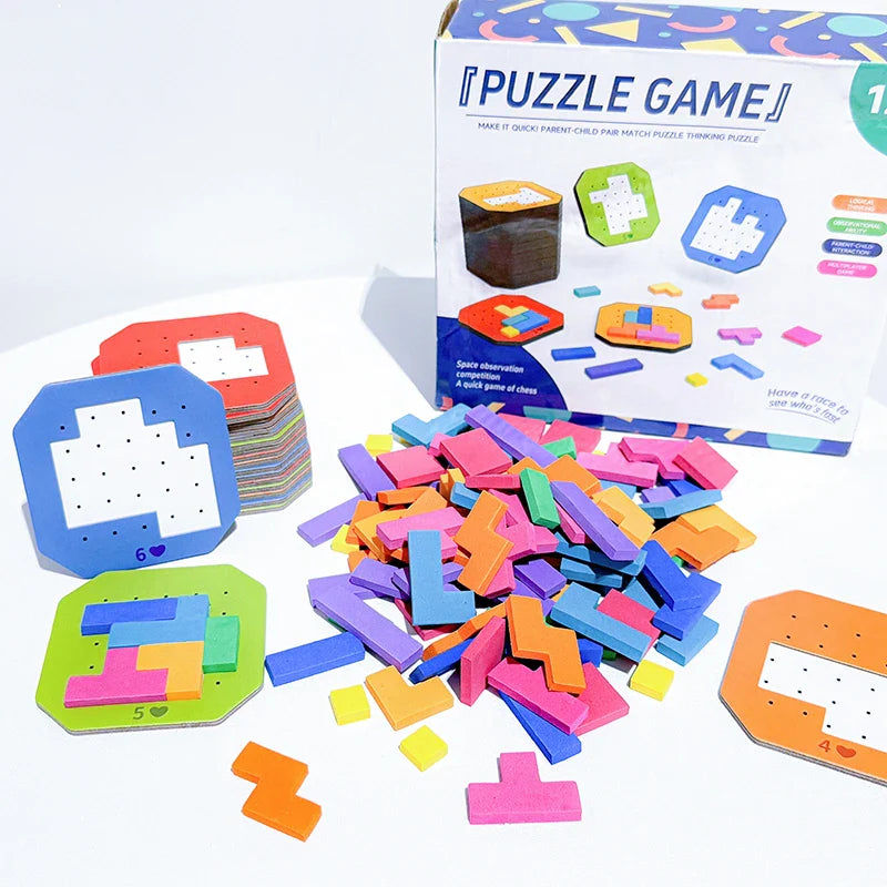 Logic Blocks™ – Farge og kreativitet – Geometriske puslespill