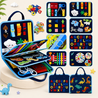 Thumbnail for 7-in-1 Busy Board – Motorikk og læring – Aktivitetstavle