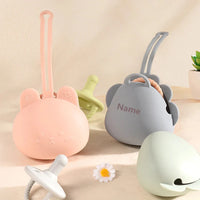 Thumbnail for Personalized Pacifier Case – Gravert og praktisk – Personlig smokkeholder