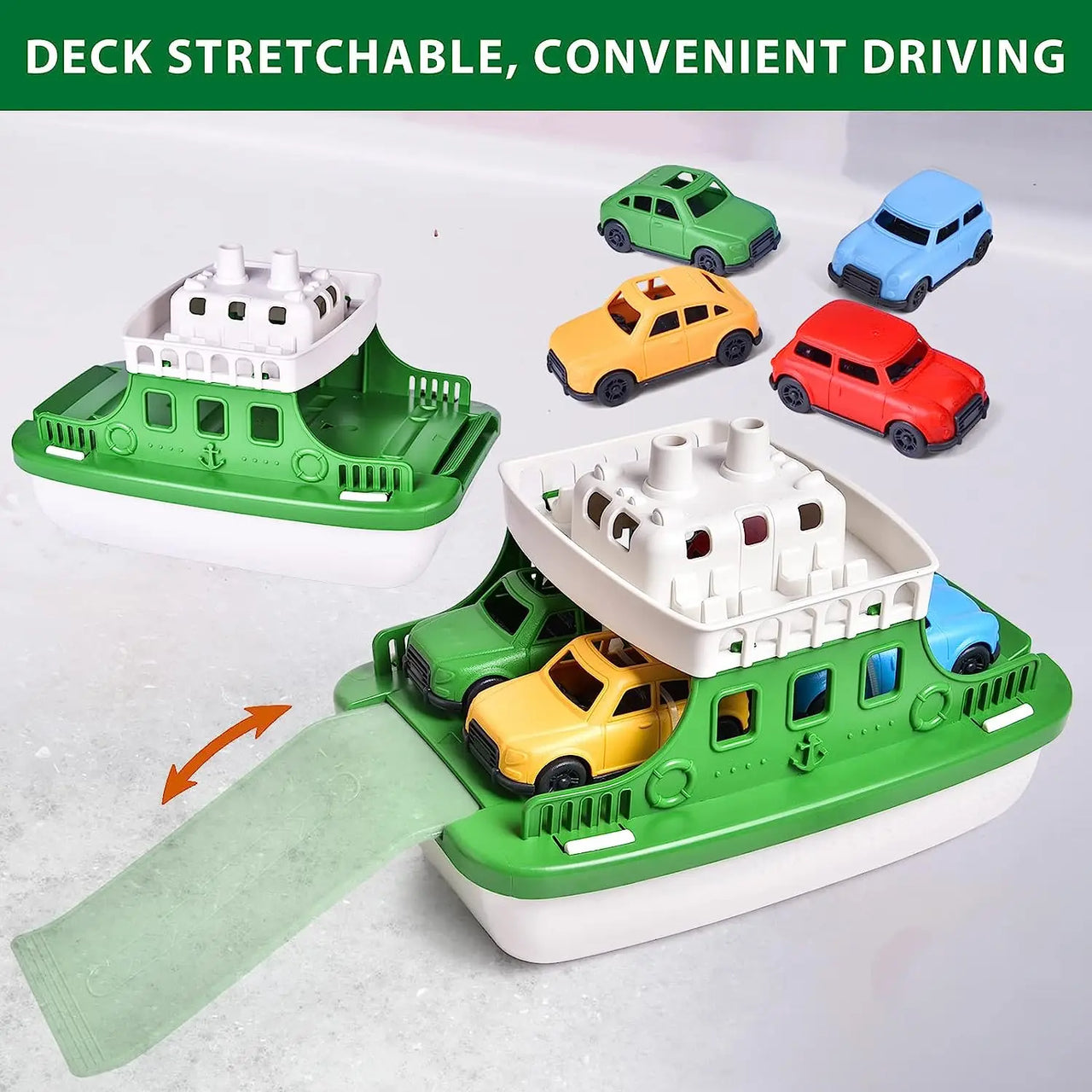 Mini Ferry - Plask og lek - Vannlekebåt