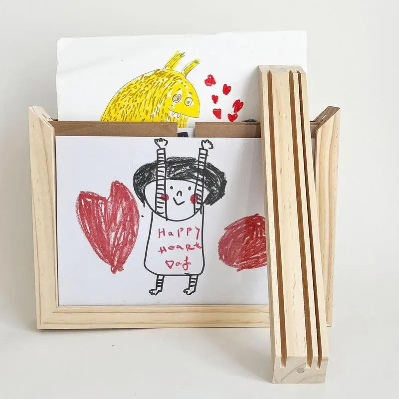 Mini Masterpiece - Forandring og beundring - Kunstramme for barn