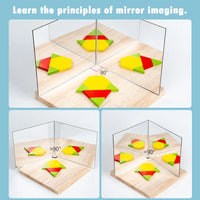 Thumbnail for Reflection Play™ – Speiling og læring - Puslespillklosser med speil