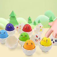 Thumbnail for Montessori 3D Eggs Puzzle – En morsom påskeaktivitet – Eggesorteringsspill