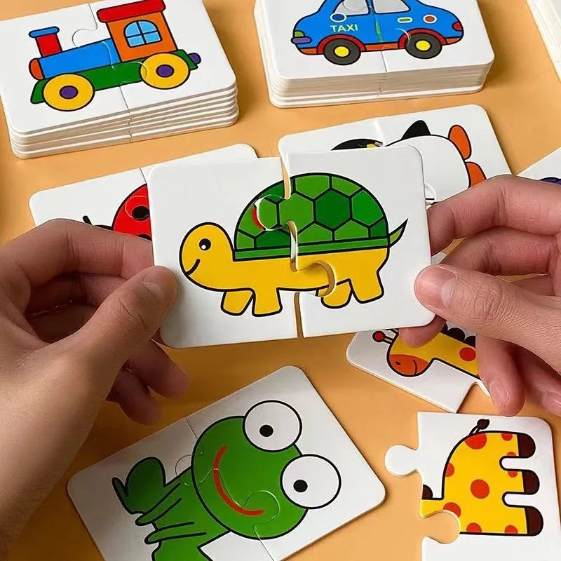 Sort & Learn – Farger og kort - Puslespill
