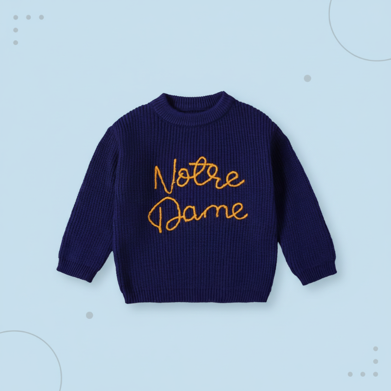 WarmWeave – Komfortabel og lekende – «Notre Dame»-genser