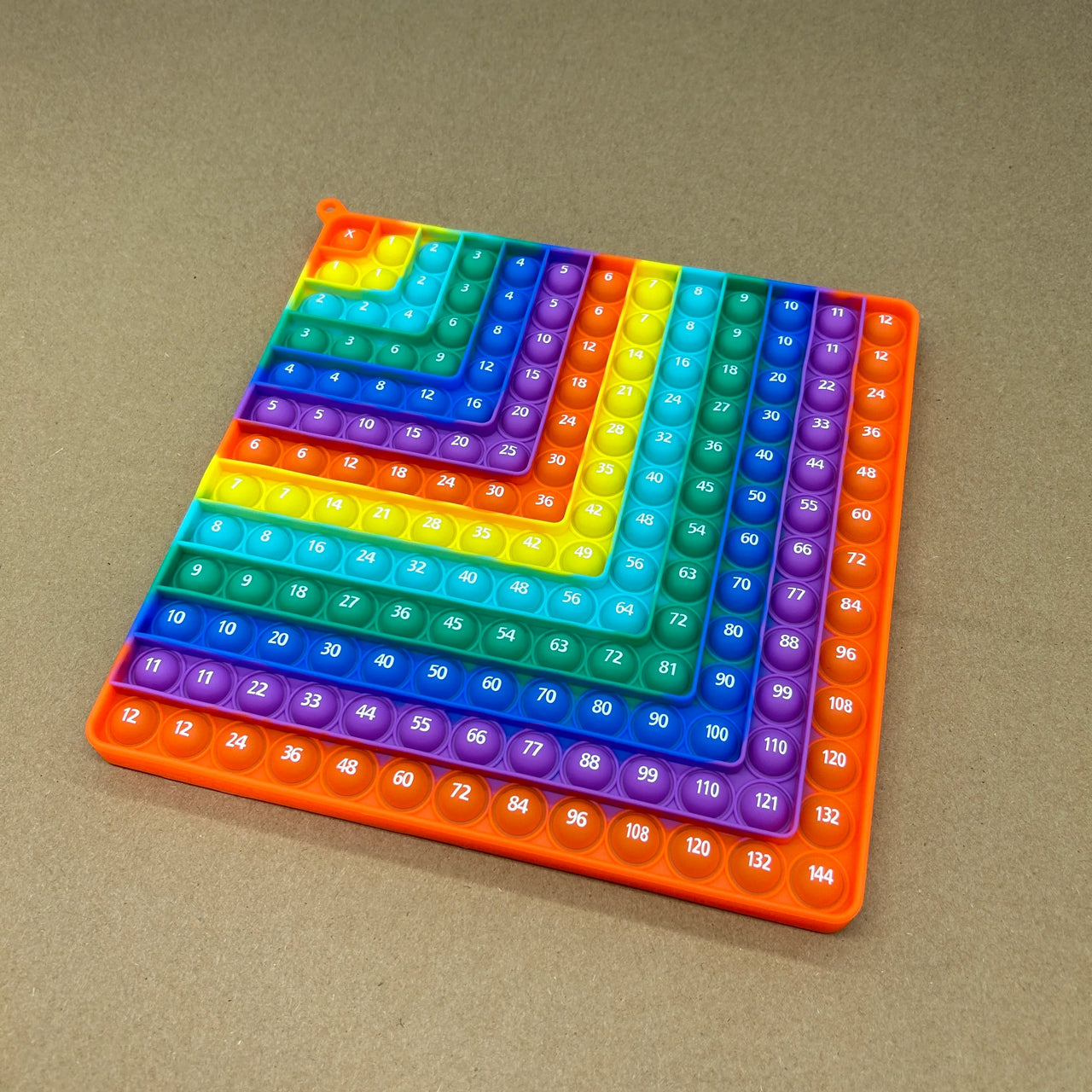 Multicolor Fidget Board - Forbedre regneferdighetene - Reken fidgetbrett