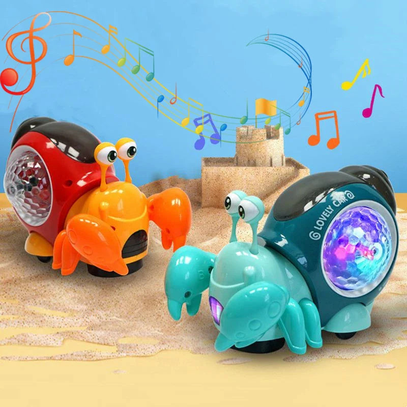 Music Snail™ -  Lysende lekekompis - Motiverer krabbing