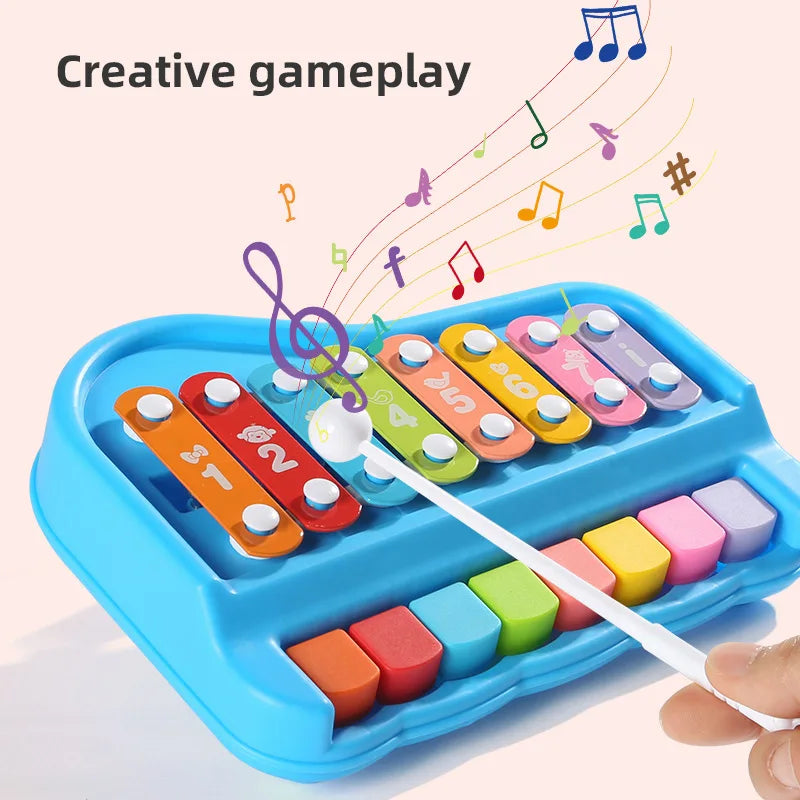 Tiny Tunes Set™ – Moro med lyd og musikk - Xylofon og piano for barn