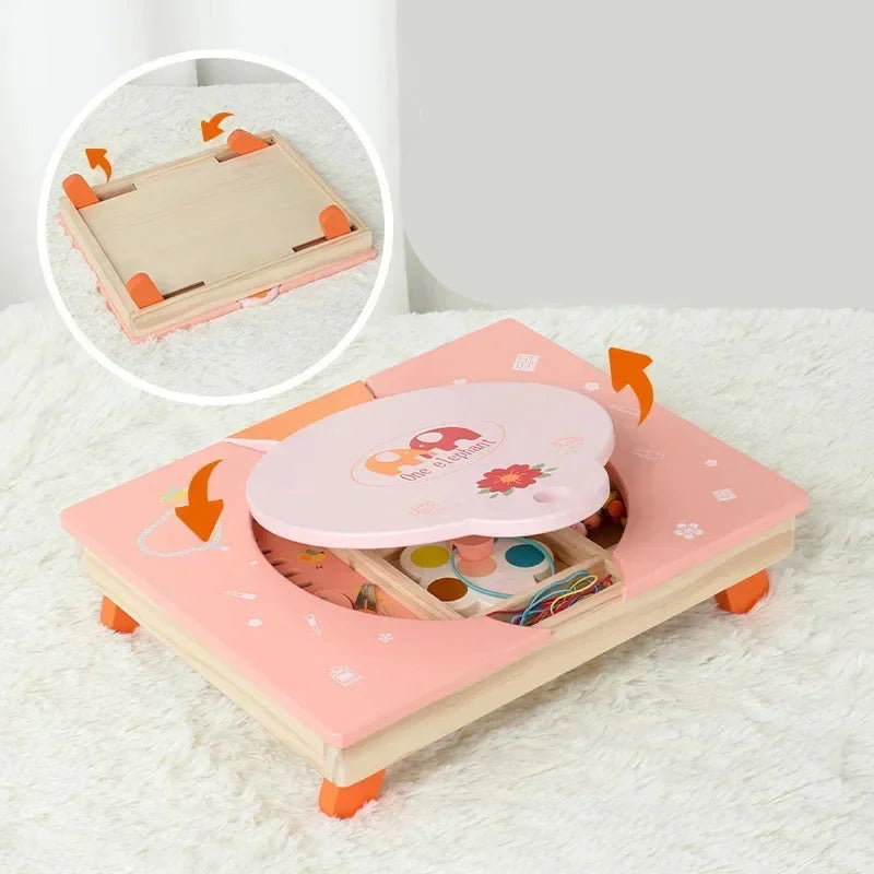 MiniDresser – Lærings- og rollespill – Sminkebord for barn