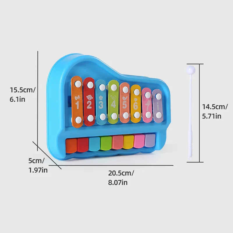 Tiny Tunes Set™ – Moro med lyd og musikk - Xylofon og piano for barn