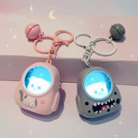 Thumbnail for Glowing Astronaut Charm – Søt og lysende – Astronaut-veskeanheng