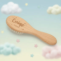 Thumbnail for Personalized Hairbrush – Myk og unik – Personlig babyhårbørstesett