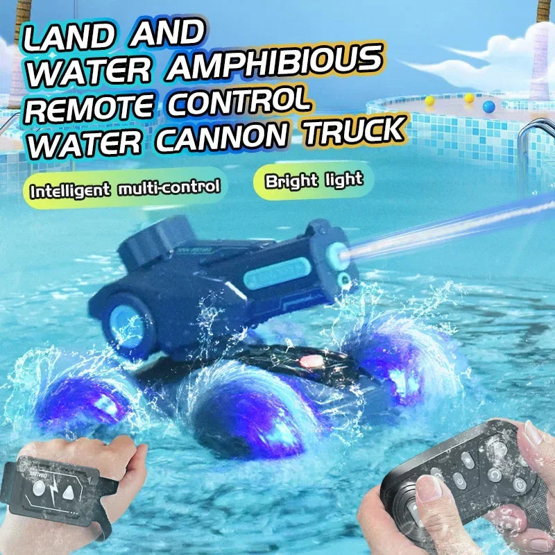 Aqua Racer™ – Dobbelt så tøff – RC Amfibie racerbil
