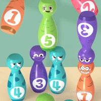 Thumbnail for Bowling Game Set - Fargerik og morsom - leketøysbowlingsett