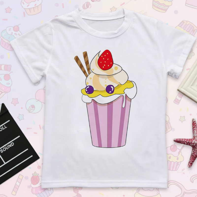 Boys & Girls Summer Tee – Komfortabel og leken – T-skjorte for barn med morsomt trykk