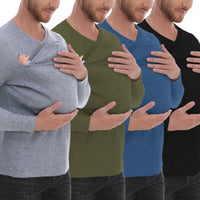 Thumbnail for Kangaroo Pocket Shirt – Komfortabel og praktisk – T-skjorte-babysele for menn