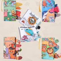 Thumbnail for SoftTails – Fargerik og sensorisk – Baby-bok med haler