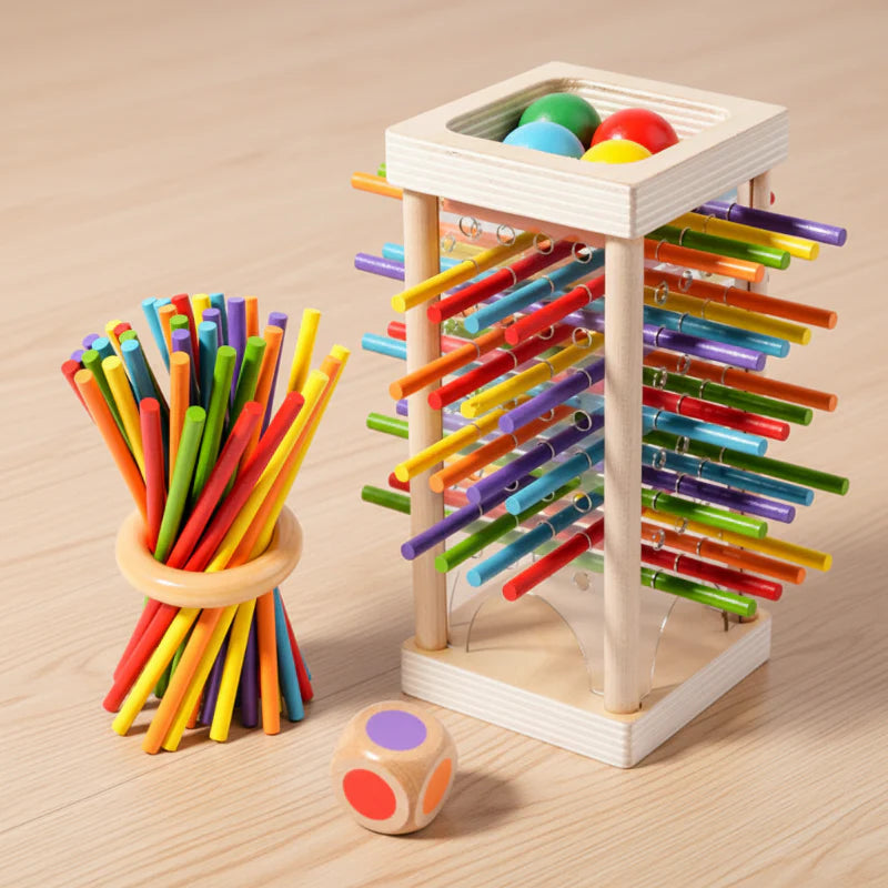 Wooden Stick Battle Game – Tenkning & Interaktivt – Strategisk brettspill