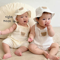Thumbnail for Mini Fashion - Kjølig og komfortabel - Hagebukse for baby med lue