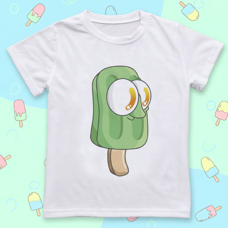 Boys & Girls Summer Tee – Komfortabel og leken – T-skjorte for barn med morsomt trykk
