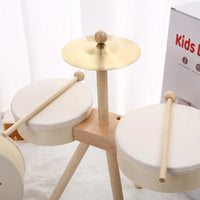 Thumbnail for Kids Wooden Drum Toy – Musikk & Kreativitet – Trommesett
