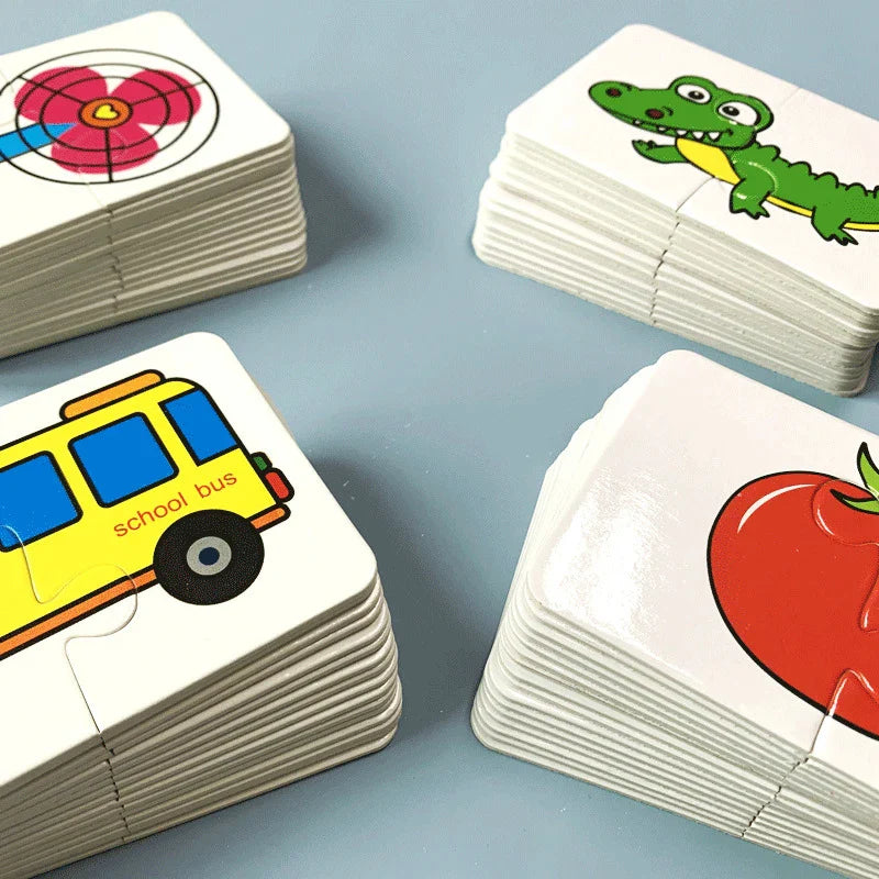 Sort & Learn – Farger og kort - Puslespill