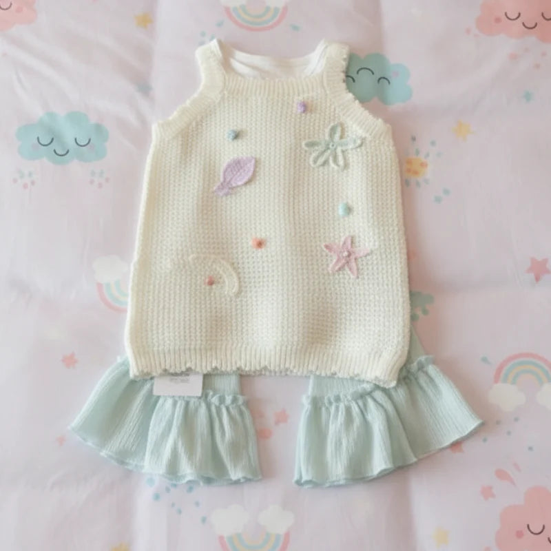 Girls Summer Outfit – Trendy og behagelig – Sommersett til barn