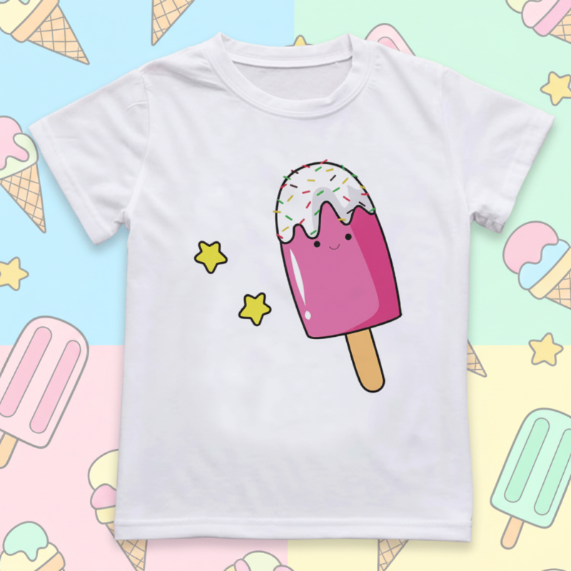 Boys & Girls Summer Tee – Komfortabel og leken – T-skjorte for barn med morsomt trykk