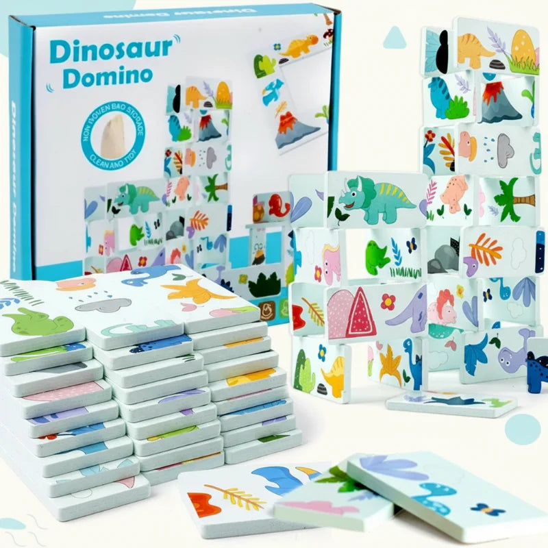 DinoDomino – Det morsomste selskapsspillet! – Dino Domino