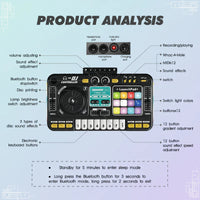 Thumbnail for MiniDJ – Musikalsk og interaktivt – DJ-mikserleketøy