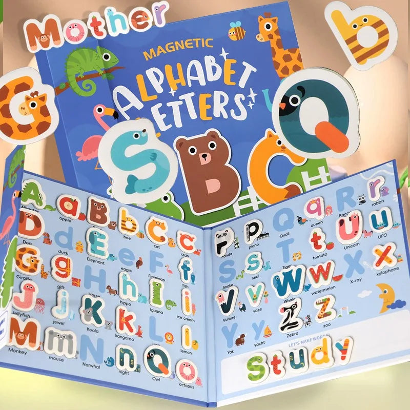 BusyBrain – Lær engelske ord og regne – Alfabet og tall Puzzlebok