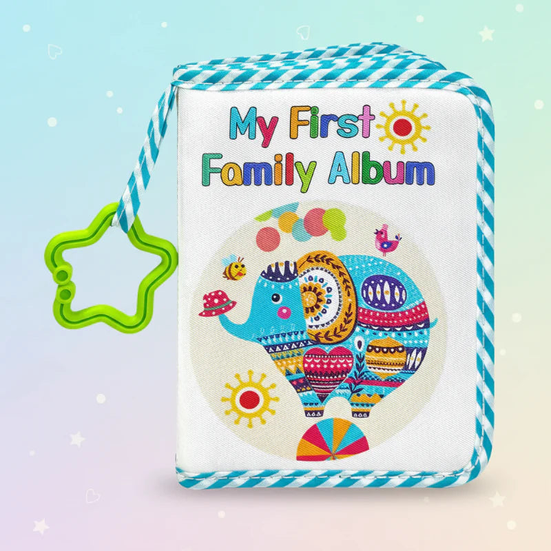 Baby Photo Album – Myk & Minner – Fotobok i stoff