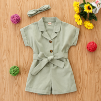 Thumbnail for LittleLady – Elegant & Trender – Jumpsuit med sløyfe i livet