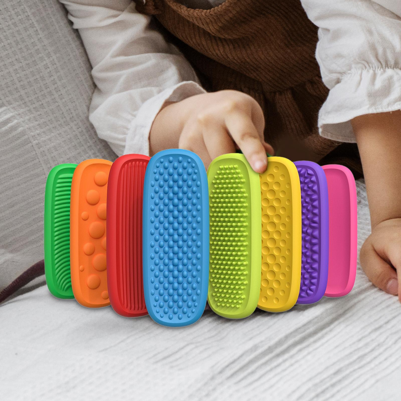 FidgiLine – Beroligende og fleksibel – Sensorisk Relax Strip